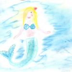 123_Leni_7J_Ich als Meerjungfrau