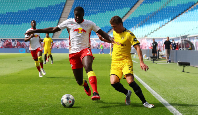 SOCCER - 1. DFL, RB Leipzig vs Dortmund