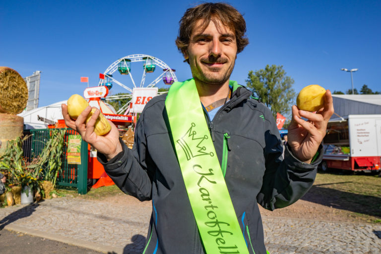 Wer hat die gr&ouml;&szlig;ten Kartoffeln?