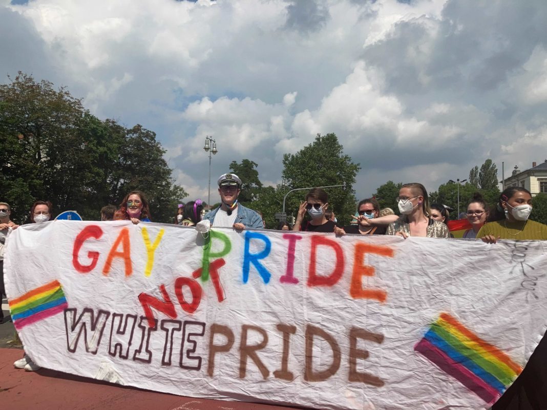 In Altenburg fand am 10. Juli 2021 der erste Christopher Street Day statt. Foto: Vanessa Gregor