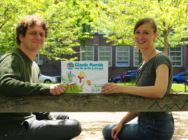 Sie haben die Idee des Mitmalfilms in der neuen Heimat Leipzig entwickelt: Uli Seis und Alice von Gwinner. Foto: Jens Wagner