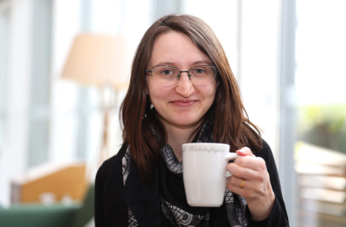 Portrt von Schriftstellerin Amelia Cadan in Leipzig