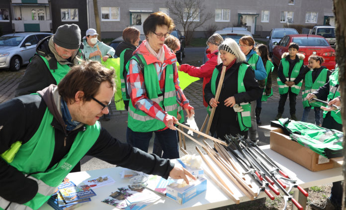 Start vom Fhjahrsputz in Paunsdorf