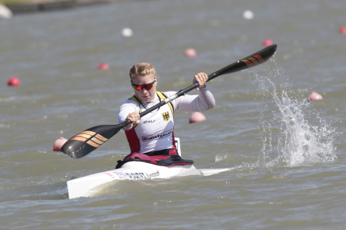 Kanu-Rennsport, Melanie Gebhardt/ SC DHfK ... Foto: Ute Freise