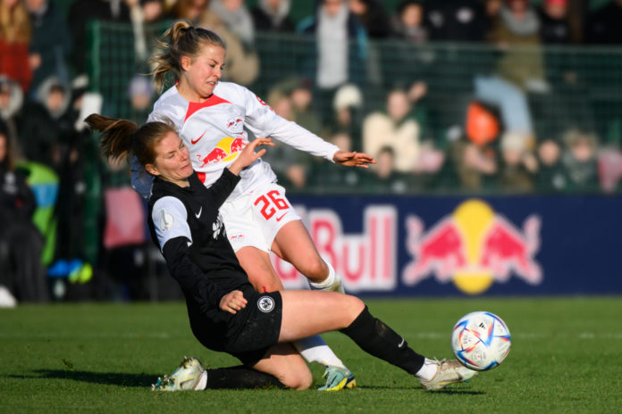 GER, Fussball, DFB Pokal, Frauen, Rasenballsport Leipzig (RB) vs Eintracht Frankfurt, 19.11.2022