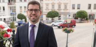 Der Bürgermeister der Stadt Schmölln, Sven Schrade.