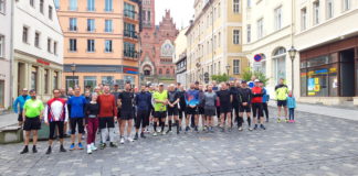 Der SV Lerchenberg Altenburg organisierte einen Schnupperlauf für den 13. Skatstadtmarathon.