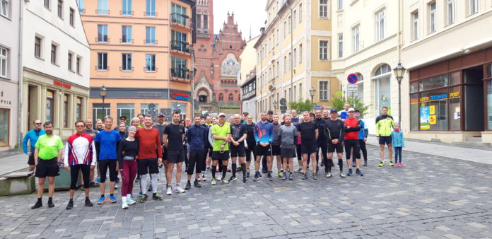 Der SV Lerchenberg Altenburg organisierte einen Schnupperlauf f&uuml;r den 13. Skatstadtmarathon.