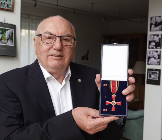 Frank-Michael Nemetz aus Threna erhielt k&uuml;rzlich den Verdienstorden der Bundesrepublik Deutschland.