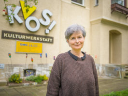 Isabella Hertel-Niemann ist Co-Projektleiterin der KAOS-Kulturwerkstatt. Foto: Eyad Abou Kasem