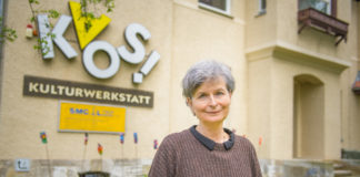 Isabella Hertel-Niemann ist Co-Projektleiterin der KAOS-Kulturwerkstatt. Foto: Eyad Abou Kasem