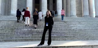 Für Lindsay Oppermann gehörte ein Besuch von Washington, D.C. fest zum Programm des PPP.