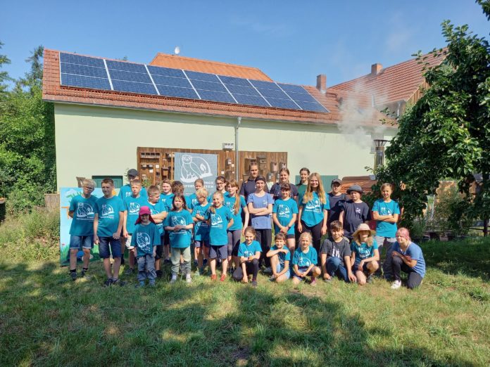 Gruppenbild Nordsachsen Junge Naturwächter, darunter auch die Eilenburger Gruppe, waren am vergangenen Wochenende