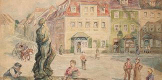 Einer, der sich Ende des 19. bis Mitte des 20. Jahrhunderts künstlerisch intensiv mit seiner Heimatstadt auseinandersetzte, war der Eilenburger Kunstmaler Bruno Matthäi. Die Abbildung zeigt den Marktplatz der Muldestadt.