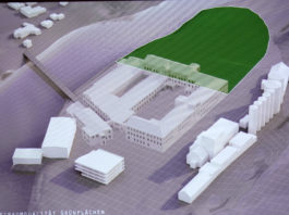 So stellt sich Investor Kai-Uwe Schott von Mann & Schott Architekten Leipzig die zuk&uuml;nftige Papierfabrik Golzern vor. Repro: Thomas Kube