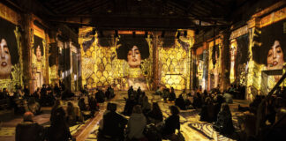 Die "Klimt Gold Experience" ist noch bis 3. Oktober im Leipziger Kunstkraftwerk zu erleben