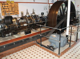 Die Dampfmaschinen in Ro&szlig;wein sind jetzt Teil eines Kalenders &uuml;ber Sachsen.