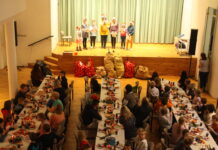 Bei der Weihnachtsfeier des Bornaer Gewerbevereins sind immer mehr als 100 Kinder zu Gast.