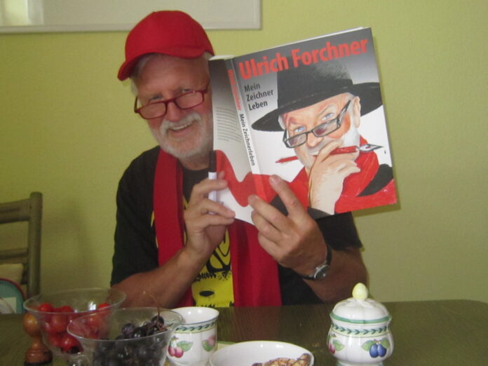 uli_forchner_005 Sein Leben als Zeichner mit spitzer Feder hat Ulrich Forchner schon in mehreren Büchern festgehalten - und die stellt er zum Sonntagsfrühstück gern mal vor.