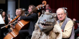 Peter und der Wolf in der Musikalischen Komödie in Leipzig.
