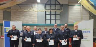 Die Kameraden der Freiwilligen Feuewehren der Region wurden für ihr Engagement ausgezeichnet.