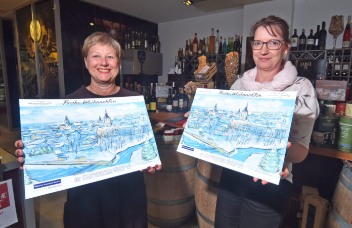 BAR_1460 DAZ Grit Neumann und Katrin Wittig präsentieren neuen DAZ Weihnachtskalender