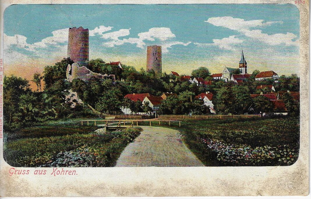 Kohren um 1900. Foto: Archiv Kohrener Geschichtsverein
