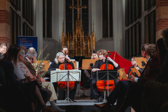 Konzert4_Thomaskirche__Christian_Kern_L1000815 In die Salonkultur von Paris und Leipzig entführt das Kammermusikfestival Con Spirito im September. Foto: Christian Kern