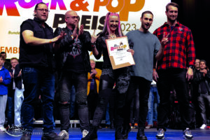 Die Band wurde kürzlich beim Deutschen Rock- und-Pop-Preis 2023 als „Beste Rockband“ ausgezeichnet. Foto: Konstantin Graf 