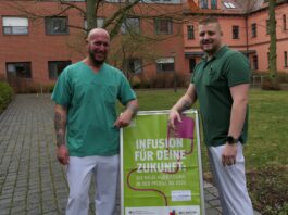 Die Pflegefachkr&auml;fte vom SKH Altscherbitz laden zum Boys'Day ein. Foto: SKH Altscherbitz