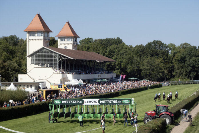 Die Galopprennbahn Scheibenholt startet am 1. Mai in die neue Saison. Foto: Frank Sorge