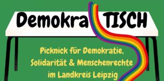 Der Kreisjugendring setzt sich mit Picknicks für mehr Demokratie, Solidarität und Menschenrechte ein. Grafik: Kreisjugendring Landkreis Leipzig