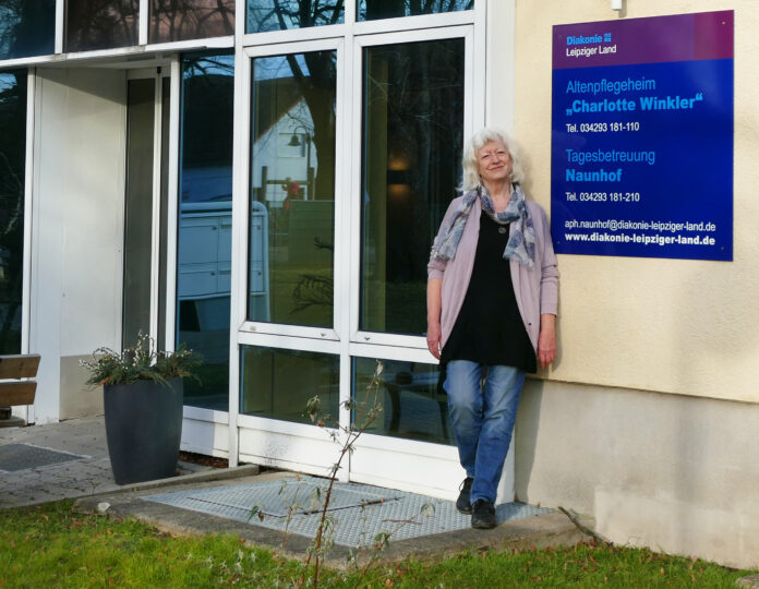 katharina_kuehnel_2 Katharina Kühnel ist ehrenamtliche Hospizhelferin – und damit ständig mit dem Tod konfrontiert. Foto: Diakonie Leipziger Land