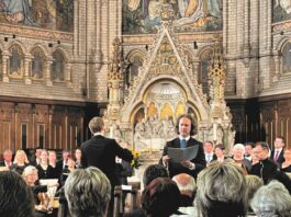 Auch im vergangenen Jahr pr&auml;sentierte sich die Altenburger Kan- torei (hier mit dem Solisten Stephan Heinemann) im Rahmen eines Kantatenwochenendes. Foto: Torsten Grieger
