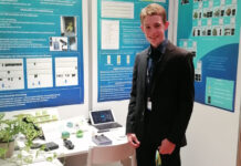 Trumpfte in Heilbronn beim Bundesfinale groß auf und holte einen starken vierten Platz im Fachbereich Biologie: Aeneas Neumann. Foto: STIFT Thüringen