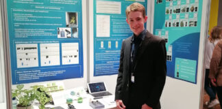 Trumpfte in Heilbronn beim Bundesfinale groß auf und holte einen starken vierten Platz im Fachbereich Biologie: Aeneas Neumann. Foto: STIFT Thüringen
