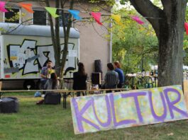 Auch im Vorjahr gab es schon einen Pop-Up-Stand des Mitmach-Caf&eacute;s Wurzen. Foto: MiCa