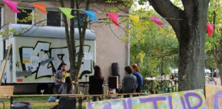 Auch im Vorjahr gab es schon einen Pop-Up-Stand des Mitmach-Cafés Wurzen. Foto: MiCa