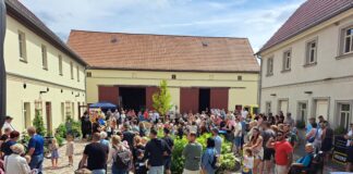 Groß war der Andrang zum „Tag des Bergmanns 2024“. Foto: Gemeindeverwaltung Rositz
