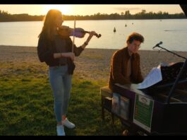 "Piano meets Violin" hei&szlig;t es bei den Leipziger Tastentagen und zwar am 11. September am Kulkwitzer See. Foto: Komm-Haus