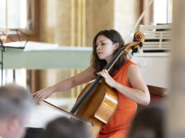 Anna Herrmann bewies ihr K&ouml;nnen auf dem Violoncello. Foto: Ronny Ristok