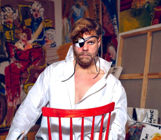 Der venezolanische K&uuml;nstler Esteban von Wilhelm hat in Wurzen eine eigene Galerie er&ouml;ffnet. Foto: Lorenzo Capunata