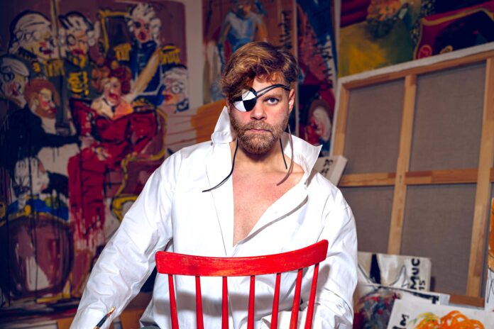 Der venezolanische K&uuml;nstler Esteban von Wilhelm hat in Wurzen eine eigene Galerie er&ouml;ffnet. Foto: Lorenzo Capunata