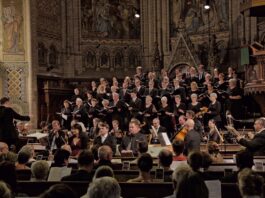In der Br&uuml;derkirche musizieren die Altenburger Kantorei und das Reu&szlig;ische Kammerorchester unter der Leitung von Kantor Johann Friedrich R&ouml;pke. Foto: Andy Drabek
