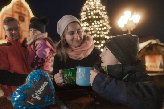 Weihnachtsmarkt_Grimma_2023___Antje_Bl__mel__67__GENUSS__WEB Der Grimmaer Weihnachtsmarkt lockt noch bis zum 15. Dezember Besucher in die Muldestadt. Foto: Stadt Grimma