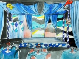 &bdquo;Casanova&ldquo;: Ausstattungsentw&uuml;rfe von Marlit Mosler Theater D&ouml;beln, Foto: Marlit Mosler