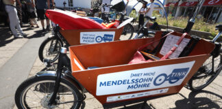 In der Winterpause: Bis Ende Februar ist das Mietsystem für Lastenräder ausgesetzt. Foto: André Kempner