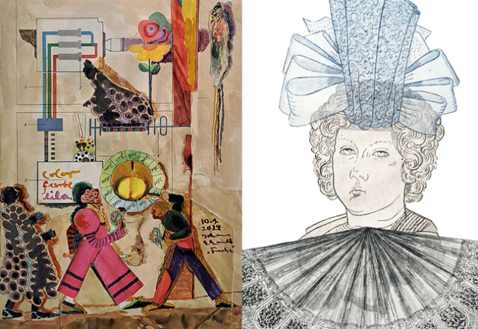 image013 Die Collage von Johannes Eckardt (l.) trägt den Titel