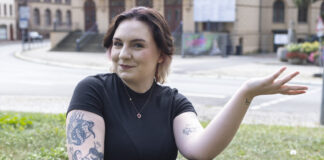 Alexandra Emig ist seit Beginn der Spielzeit Theaterpädagogin am Theater Altenburg. Foto: Ronny Ristok
