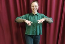 Sie hilft im Bürgerverein Messemagistrale, Stürze zu vermeiden: Svenia Zimnik. Foto: U. Langer